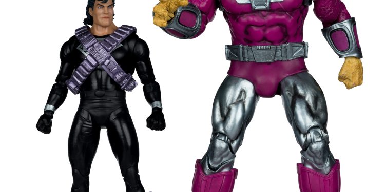 Action figures Superman vs. Mongul (O Retorno do Superman)