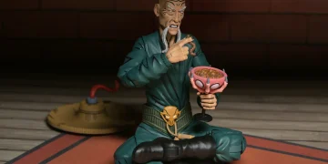 NECA anuncia figura de ação do feiticeiro Mashima baseada nos quadrinhos clássicos das Tartarugas Ninja
