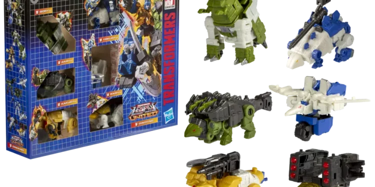 Transformers Legacy United Dinobot Dinoking Multipack