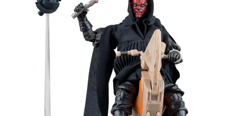 STAR WARS The Black Series Darth Maul e Speeder Sith