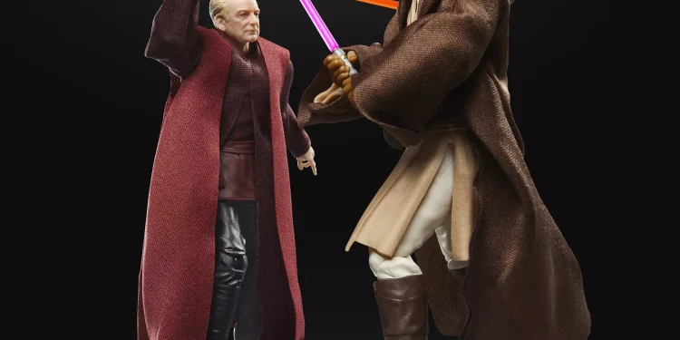 Star Wars The Black Series Mace Windu e Darth Sidious