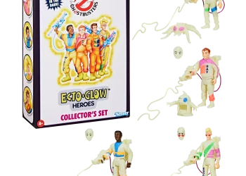 Ghostbusters Kenner Classics The Real Ghostbusters Ecto-Glow Heroes Collector’s Set