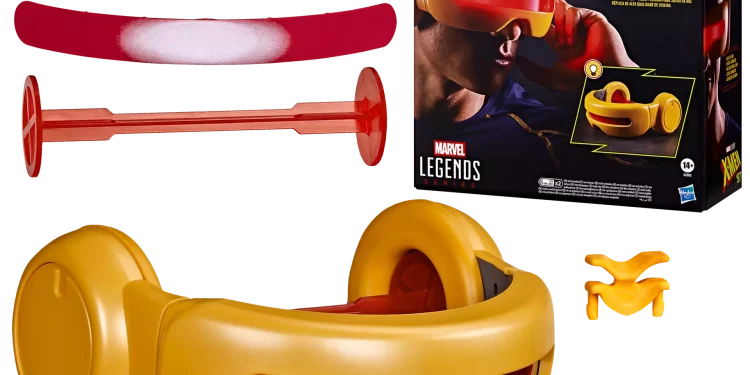 Hasbro anuncia réplica oficial em escala 1:1 da viseira do Ciclope de ‘X-Men ’97’