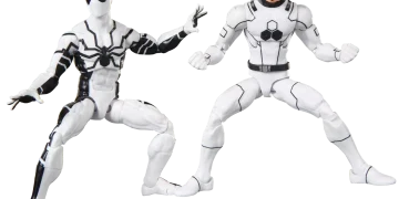 Hasbro anuncia pack duplo da linha Marvel Legends com Senhor Fantástico e Homem-Aranha da ‘Fundação Futuro’