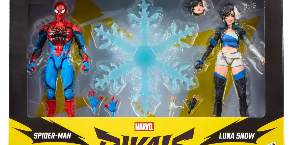 Série Marvel Legends Marvel Rivais Homem-Aranha e Luna Snow