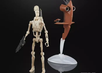 STAR WARS The Black Series STAP e Droide de Batalha
