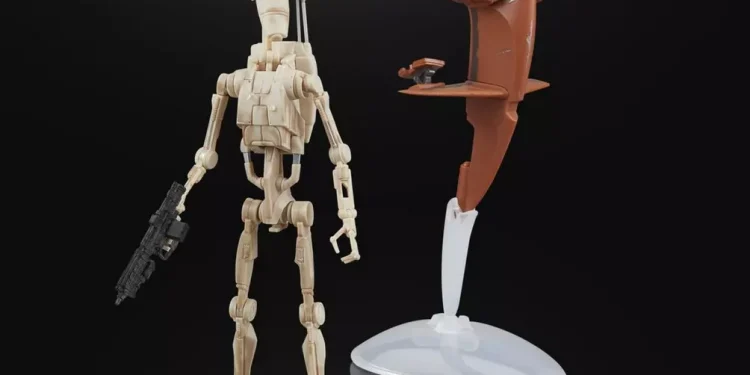STAR WARS The Black Series STAP e Droide de Batalha