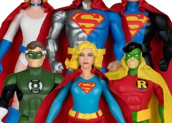 McFarlane Toys anuncia nova wave exclusiva da linha retrô ‘DC Super Powers’
