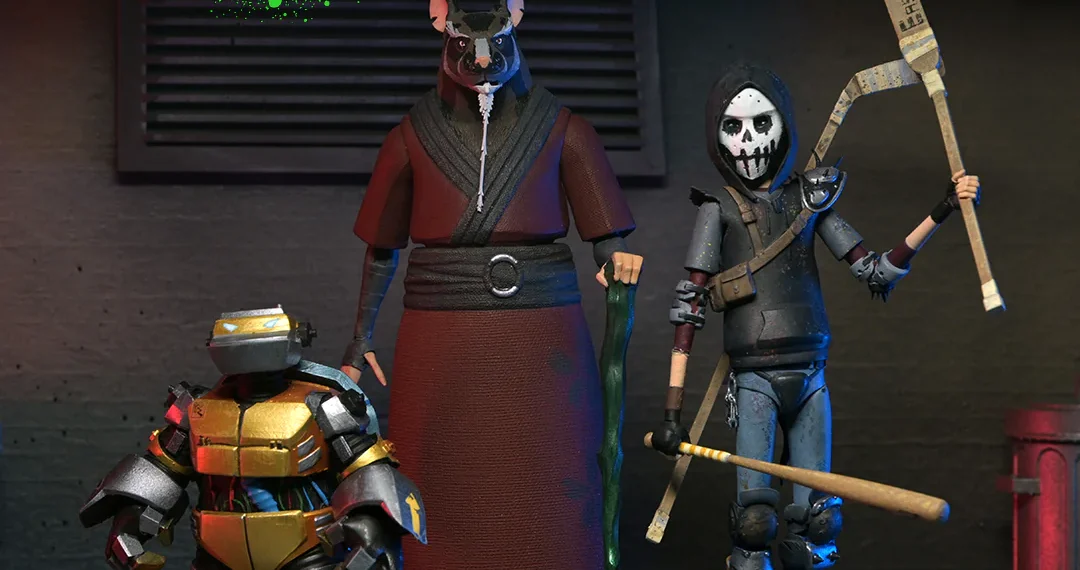 Booyakasha! NECA anuncia figuras de luxo baseadas na aclamada animação de 2012 das Tartarugas Ninja