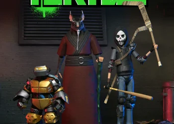 Booyakasha! NECA anuncia figuras de luxo baseadas na aclamada animação de 2012 das Tartarugas Ninja