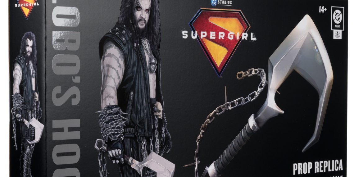 Direto do filme da Supergirl: McFarlane Toys revela réplica em escala 1:1 do gancho do Lobo
