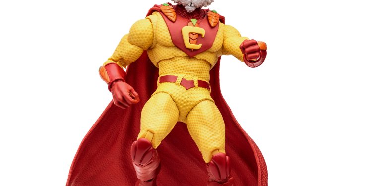 O coelho mais poderoso do Multiverso: McFarlane anuncia Capitão Cenoura na linha DC Multiverse Vault