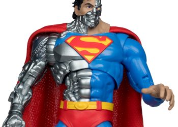 O terror intergaláctico: McFarlane Toys anuncia Ciborgue Superman na DC Multiverse Vault