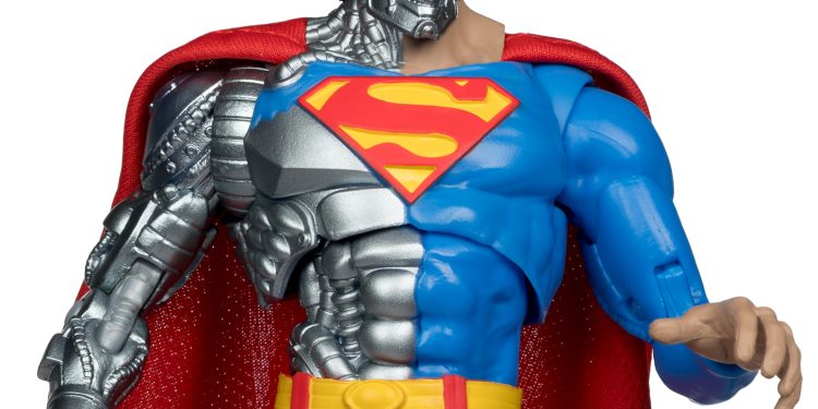 O terror intergaláctico: McFarlane Toys anuncia Ciborgue Superman na DC Multiverse Vault