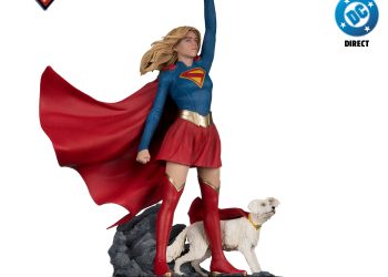 “Verdade, Justiça, Tanto Faz”: DC Direct revela estátua de luxo da Supergirl do novo filme da DC Studios
