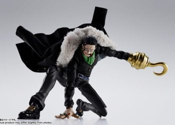 Tamashii Nations anuncia Sir Crocodile com o visual da Guerra de Marineford na linha S.H.Figuarts