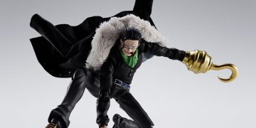 Tamashii Nations anuncia Sir Crocodile com o visual da Guerra de Marineford na linha S.H.Figuarts