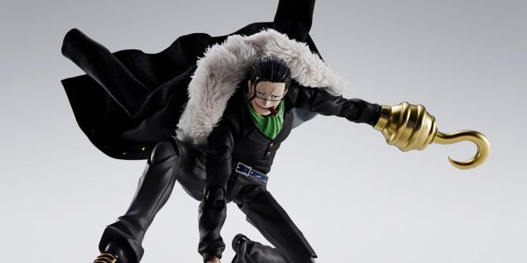 Tamashii Nations anuncia Sir Crocodile com o visual da Guerra de Marineford na linha S.H.Figuarts