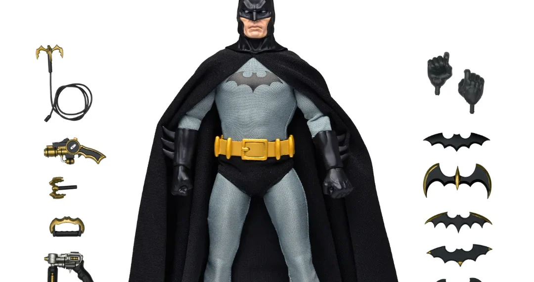 O Retorno do Cavaleiro das Trevas: NECA relança o Batman Exclusivo da SDCC 2026