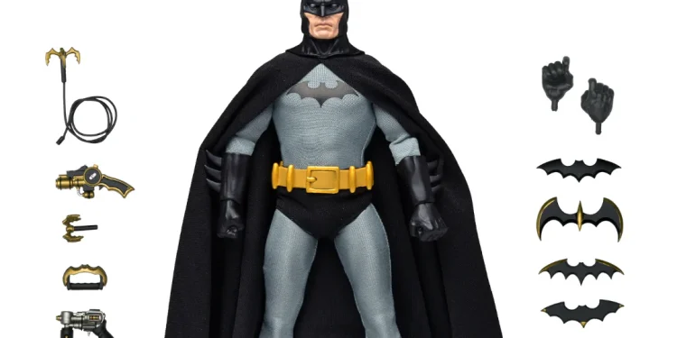 O Retorno do Cavaleiro das Trevas: NECA relança o Batman Exclusivo da SDCC 2026