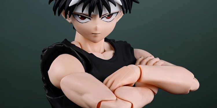 Tamashii Nations anuncia Hiei com o visual do Torneio das Trevas na linha S.H.Figuarts de Yu Yu Hakusho