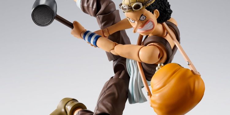 Tamashii Nations anuncia Usopp com visual clássico de ‘Romance Dawn’ na linha S.H.Figuarts