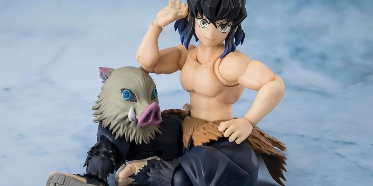 Tamashii Nations anuncia figura de Inosuke Hashibira na linha S.H.Figuarts de Demon Slayer