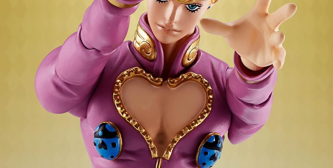 Tamashii Nations anuncia Giorno Giovanna na linha S.H.Figuarts de JoJo’s Bizarre Adventure