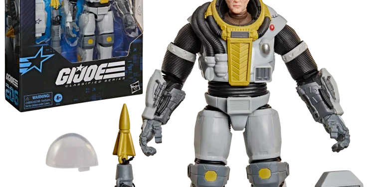 Hasbro anuncia G.I. Joe Classified Series #206 com o icônico mergulhador Malcolm “Deep Six” Willoughby