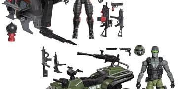 Hasbro anuncia G.I. Joe Classified Series #218: Um “Versus Pack” massivo com Snake Eyes e Stealth Viper com veículos