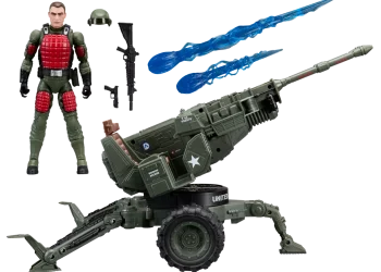 Hasbro anuncia G.I. Joe Classified Series #213 com James “Grand Slam” Barney e o clássico canhão laser HAL