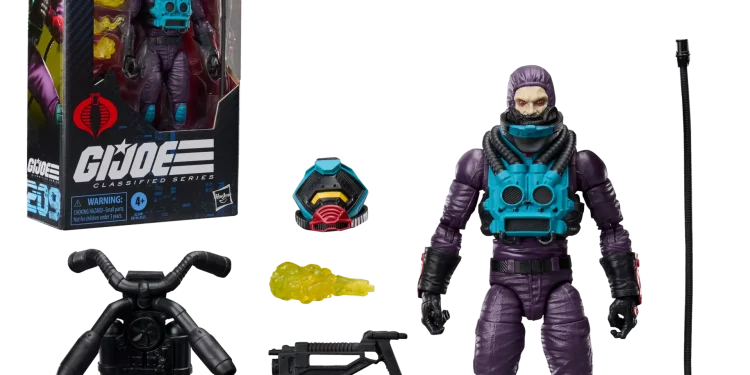 Toxicidade máxima: A Hasbro convoca o Toxo-Viper para a série G.I. Joe Classified