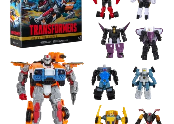 Hasbro anuncia S.H.Figuarts-esque Voyager Class Powerlinx Red Alert e pacote massivo com 8 Mini-Cons para a linha ‘Age of the Primes’