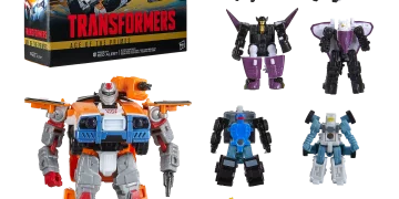 Hasbro anuncia S.H.Figuarts-esque Voyager Class Powerlinx Red Alert e pacote massivo com 8 Mini-Cons para a linha ‘Age of the Primes’