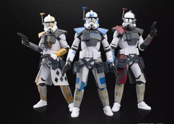 Reforço de elite em Kamino: Hasbro anuncia pacote triplo de ARC Troopers para a ‘Black Series’