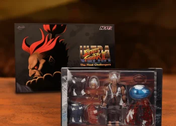 SDCC 2026: Jada Toys revela o primeiro exclusivo – Akuma (Player 2 Deluxe) chega com força total!