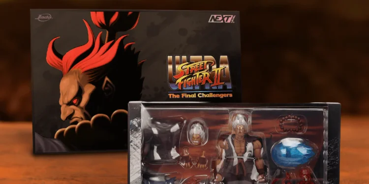 SDCC 2026: Jada Toys revela o primeiro exclusivo – Akuma (Player 2 Deluxe) chega com força total!
