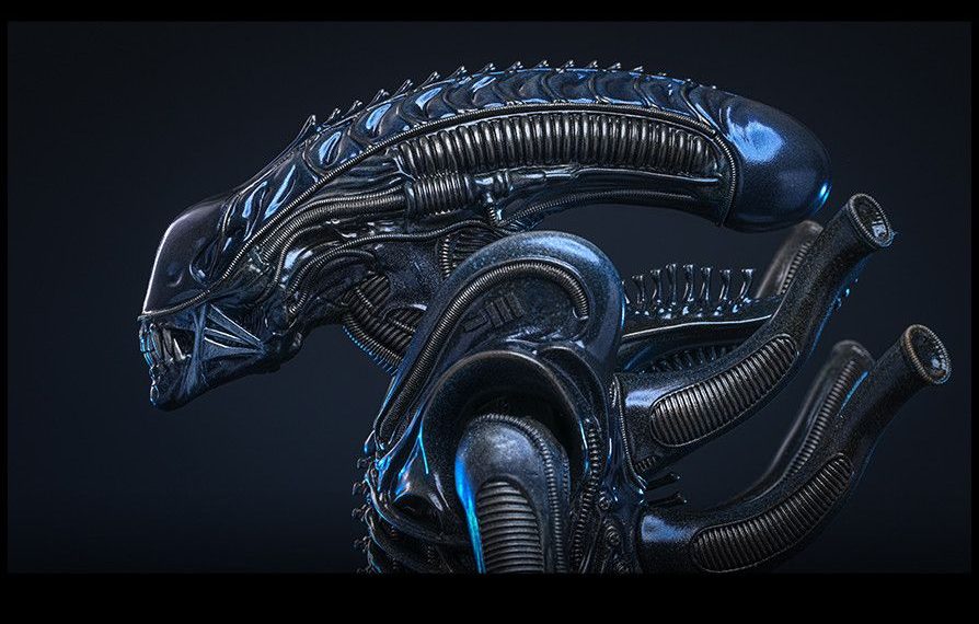 40 anos de terror: Hot Toys anuncia figura de luxo do Alien Warrior em escala 1/6