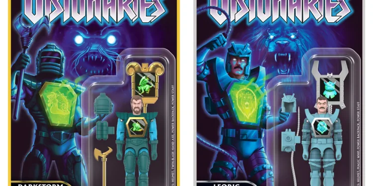 O retorno da magia ancestral: Super7 lança a linha ‘Visionários: Cavaleiros da Luz Mágica’