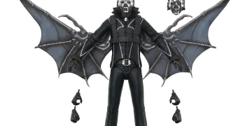 O rock sombrio toma conta: Super7 revela Papa V (Perpetua) da banda Ghost