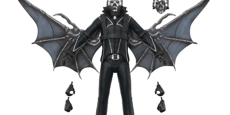 O rock sombrio toma conta: Super7 revela Papa V (Perpetua) da banda Ghost