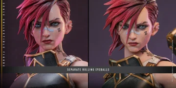Piltover em sua estante: Hot Toys anuncia figura de Vi (Arcane) em escala 1/6
