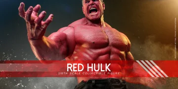 Hot Toys e Sideshow anunciam figura de luxo do Hulk Vermelho baseado no visual de Harrison Ford