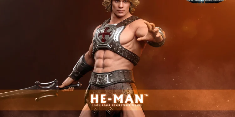 Hot Toys anuncia figura de luxo do He-Man com corpo em silicone e feições de Nicholas Galitzine