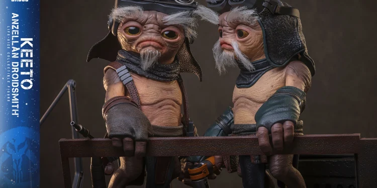 O mestre dos reparos chegou: Hot Toys revela figura em tamanho real do Anzellan Keeto