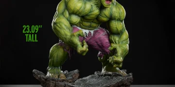 O Gigante Esmeralda em escala 1/4: Sideshow revela a nova estátua Premium Format™ do Hulk