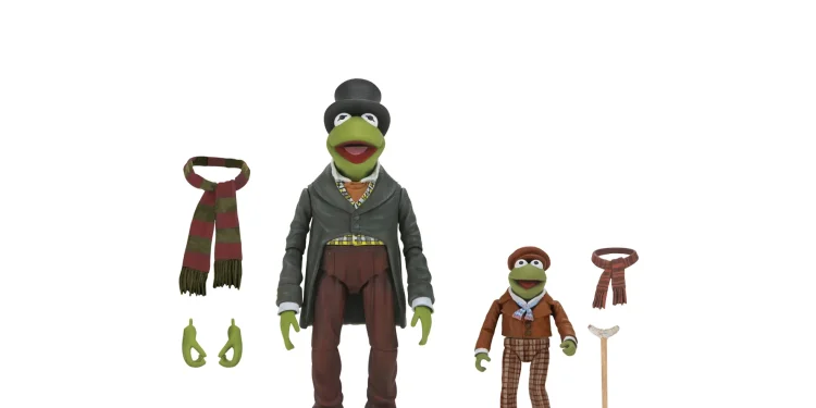 NECA anuncia conjunto de figuras de ação “Os Muppets em Uma Cantata de Natal”