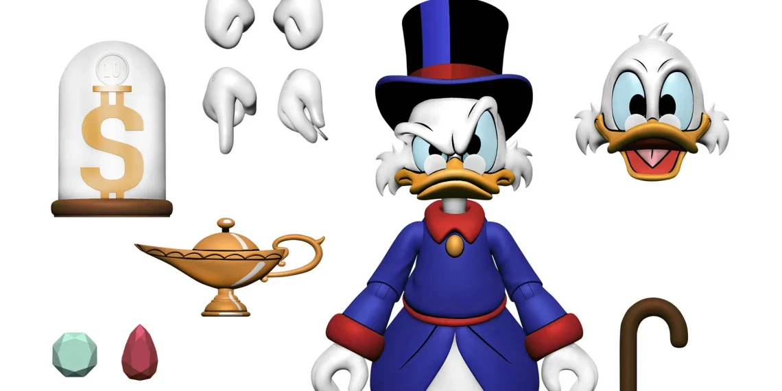 NECA leva “DuckTales” ao seu catálogo com figura definitiva do Tio Patinhas