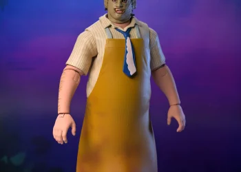 NECA anuncia figura de ação do Leatherface (Fortnitemares / Fortnite x O Massacre da Serra Elétrica)