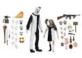NECA anuncia pacote duplo de “Terrifier 2” com Art, o Palhaço, e a Menina Pálida